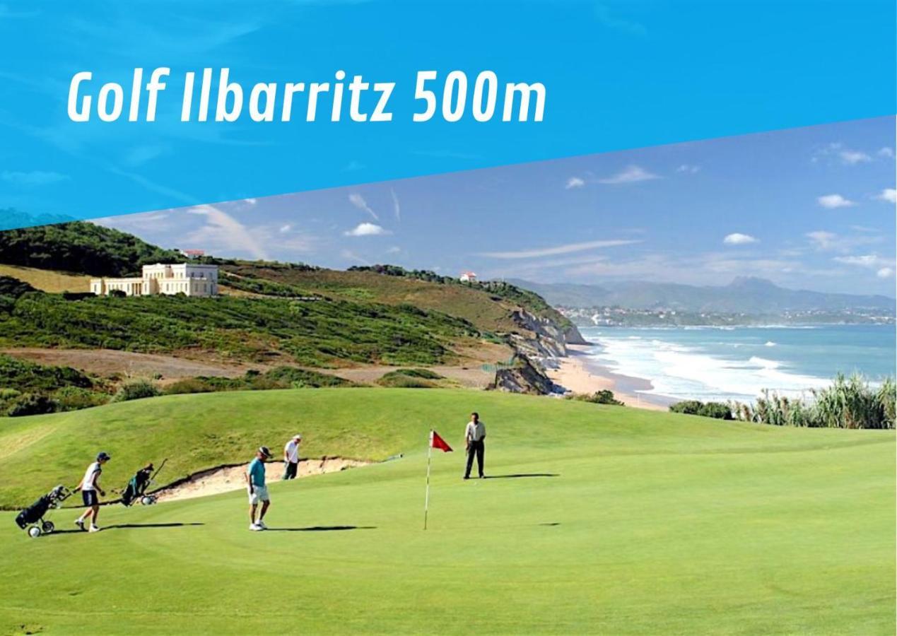 Bidarteko Paradisua Proche Plage, Golf, Parking Экстерьер фото
